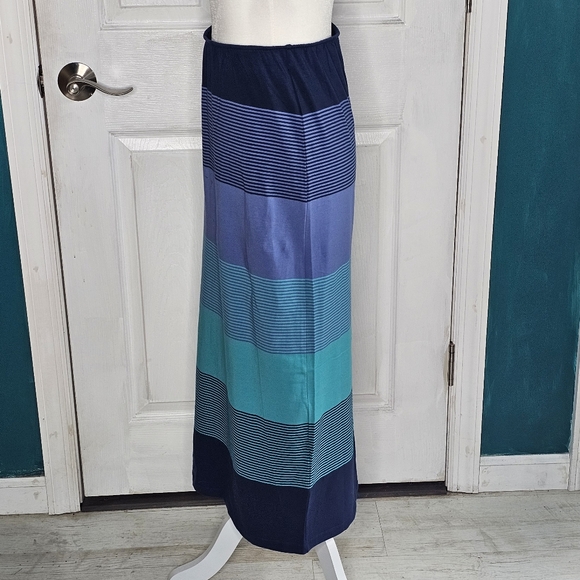 Gudrun Sjoden striped long skirt Small - Picture 5 of 10